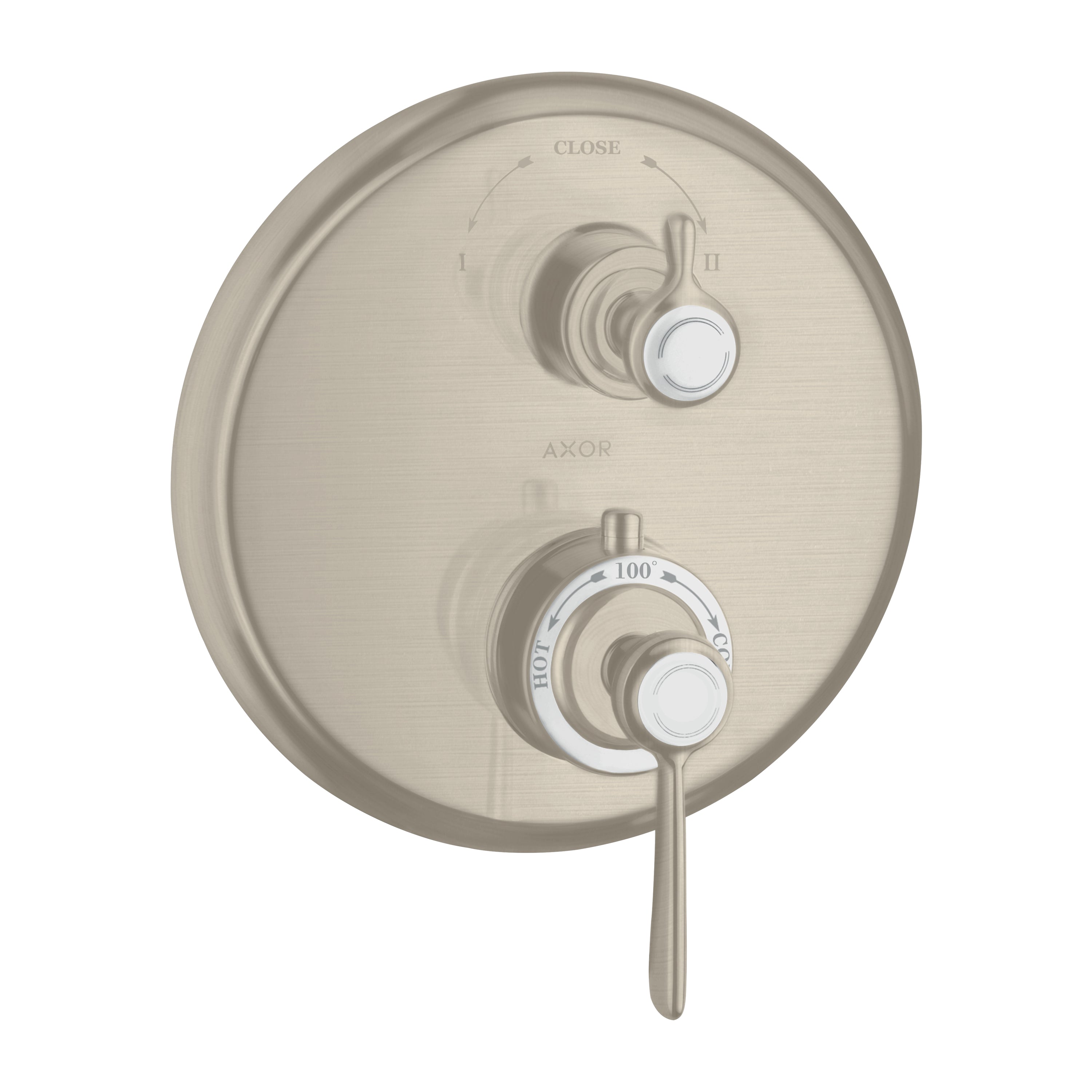 Thermostatic Trim with Volume Control and Diverter in Multiple Finishes