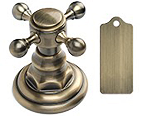 1/2" IPS x 48" Brass Vertical Drop Ceiling Nipple in Multiple Finishes