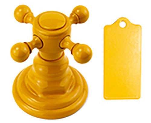 All Brass 3 ½" Specialty Showerarm with escutcheon in Multiple Finishes