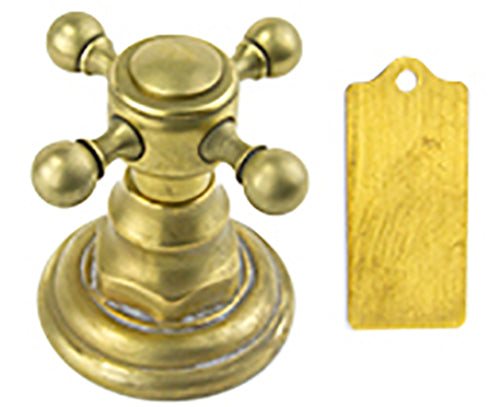 Decorative Round Trap - Knurled - 1 ¼" Wall Outlet in Multiple Finishes