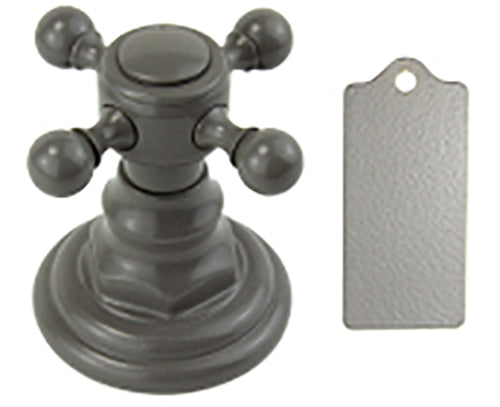 8" 60° Brass Showerarm with Contempo Escutcheon in Multiple Finishes