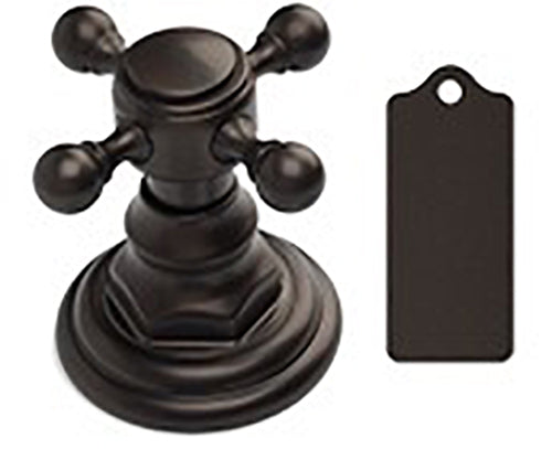 Oval Plate with Lila Cross Thermostatic Valve with Lila Cross Built-in 2-Way Or 3-Way Diverter/Volume Controls (J-TH34-686 / J-TH34-687 / J-TH34-688 / J-TH34-689) in Multiple Finishes