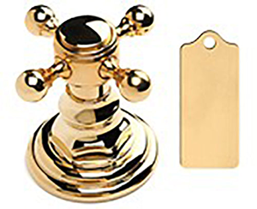 Uptown Contempo Slim Faucet with Square Escutcheons & Thumb Handles- 1.2 GPM in Multiple Finishes