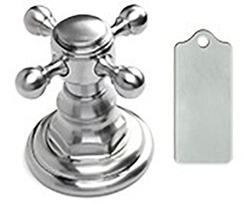 Hex Plate with Hex Cross Trim for Thermostatic Valves (J-TH34 & J-TH12) in Multiple Finishes