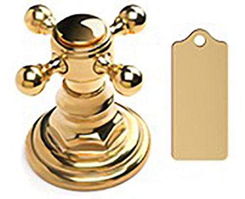 3/4" IPS x 24" Brass Vertical Drop Ceiling Nipple in Multiple Finishes