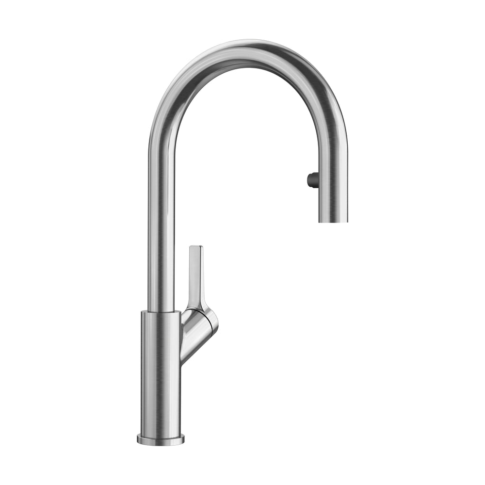 Blanco - 526389 - Urbena Pull-Down Dual-Spray Kitchen Faucet - Classic Steel