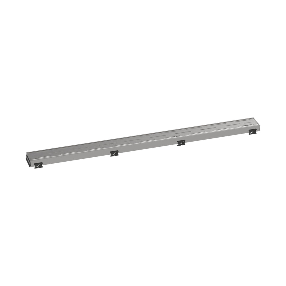 Trim Classic for 35 1/4" Rough with Height Adjustable Frame in Brushed Stainless Steel Finish