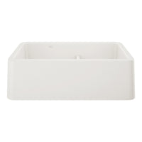 Blanco - 402324 - Ikon SILGRANIT 33" Double Bowl Apron-Front Farmhouse Sink with Low Divide - White