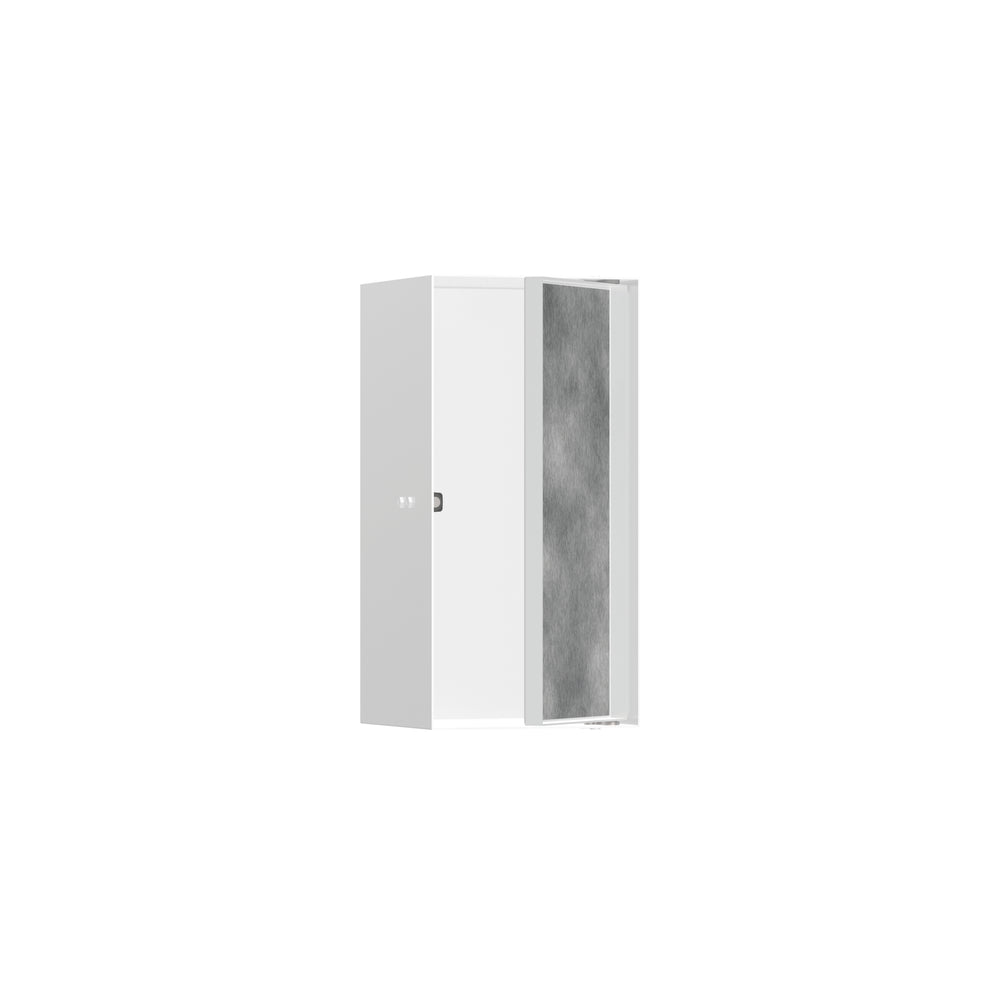 Wall Niche with Tileable Door 12"x 6"x 5.5" in Multiple Finishes