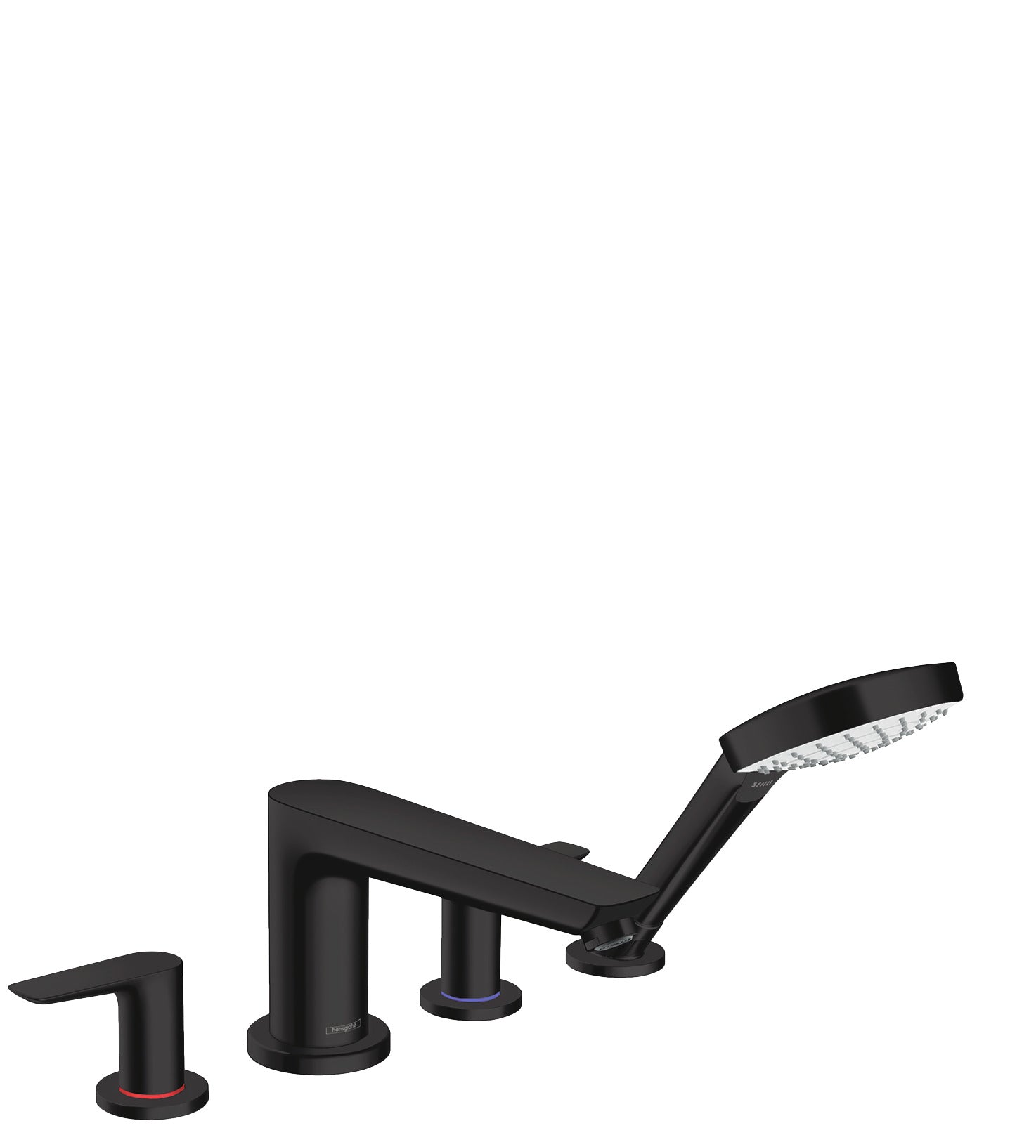 4-Hole Roman Tub Set Trim with 1.8 GPM Handshower in Multiple Finishes