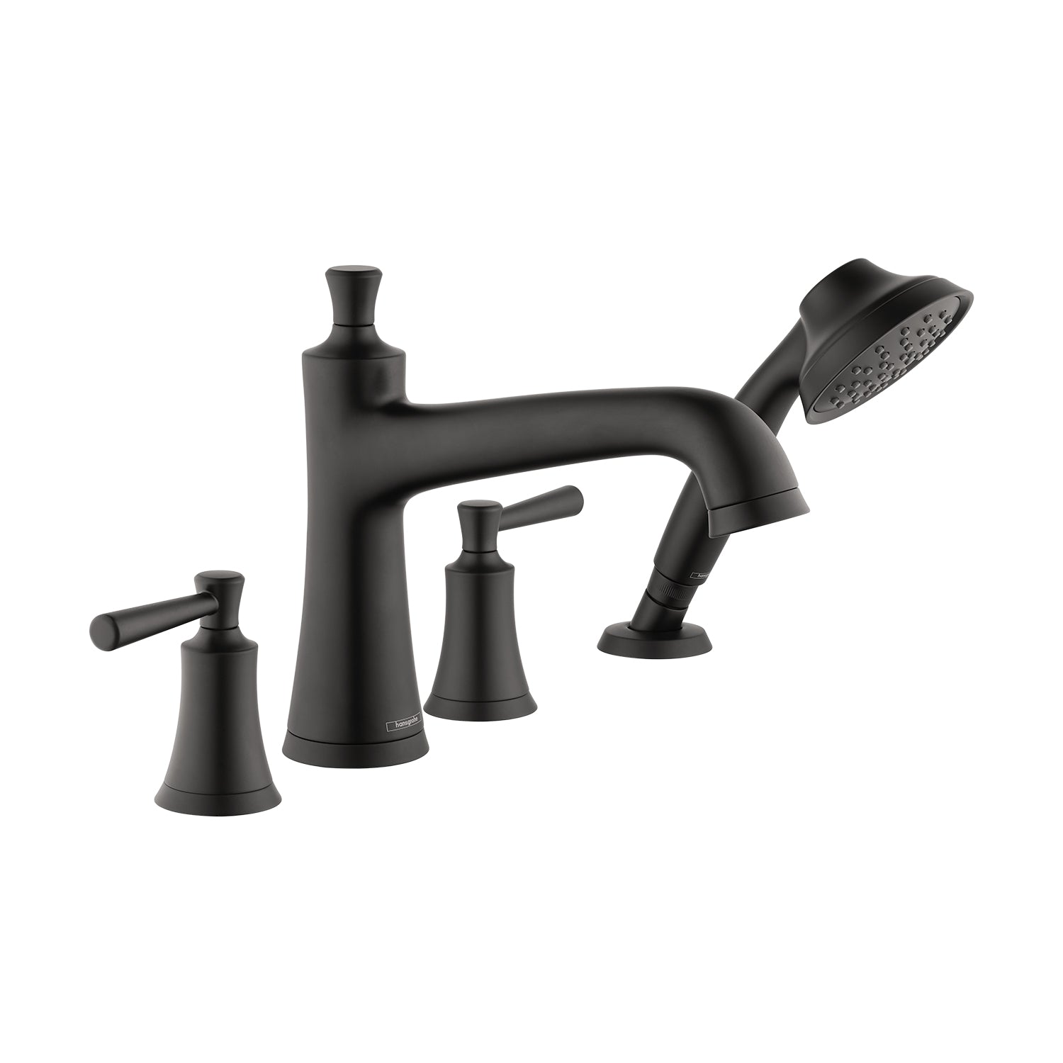 4-Hole Roman Tub Set Trim with 1.75 GPM Handshower in Multiple Finishes