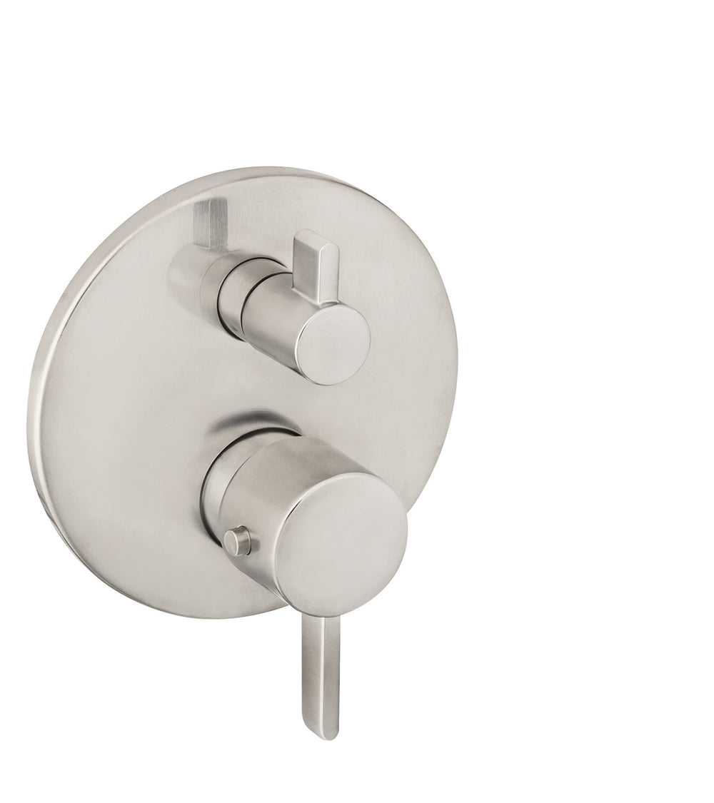 Thermostatic Trim S with Volume Control and Diverter in Multiple Finishes