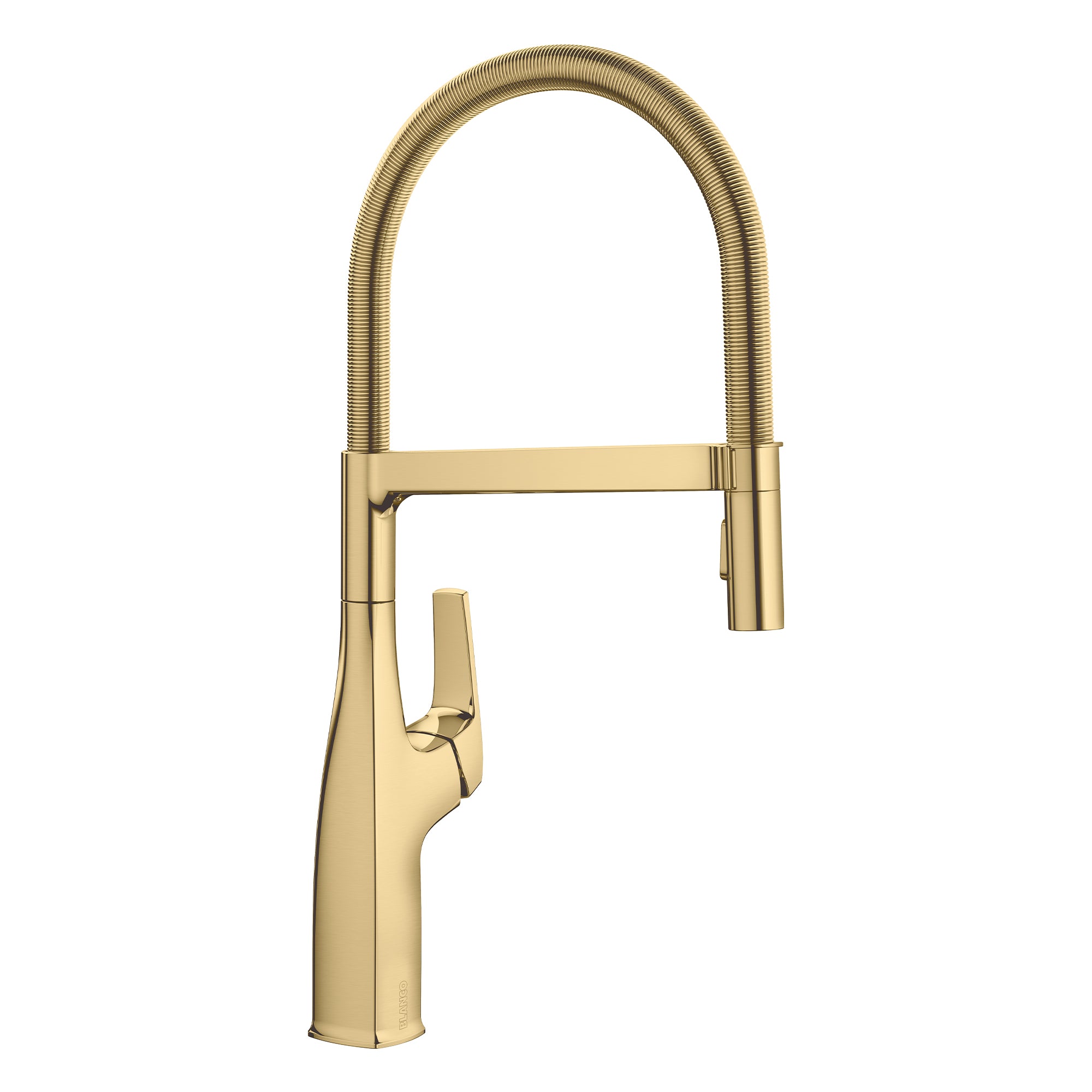 Blanco - 442984 - Rivana Semi-Pro Pull-Down Dual-Spray Kitchen Faucet - Satin Gold