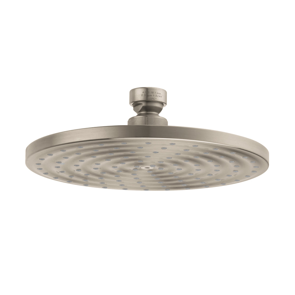 Showerhead 180 1-Jet Rain, 2.5 GPM in Multiple Finishes