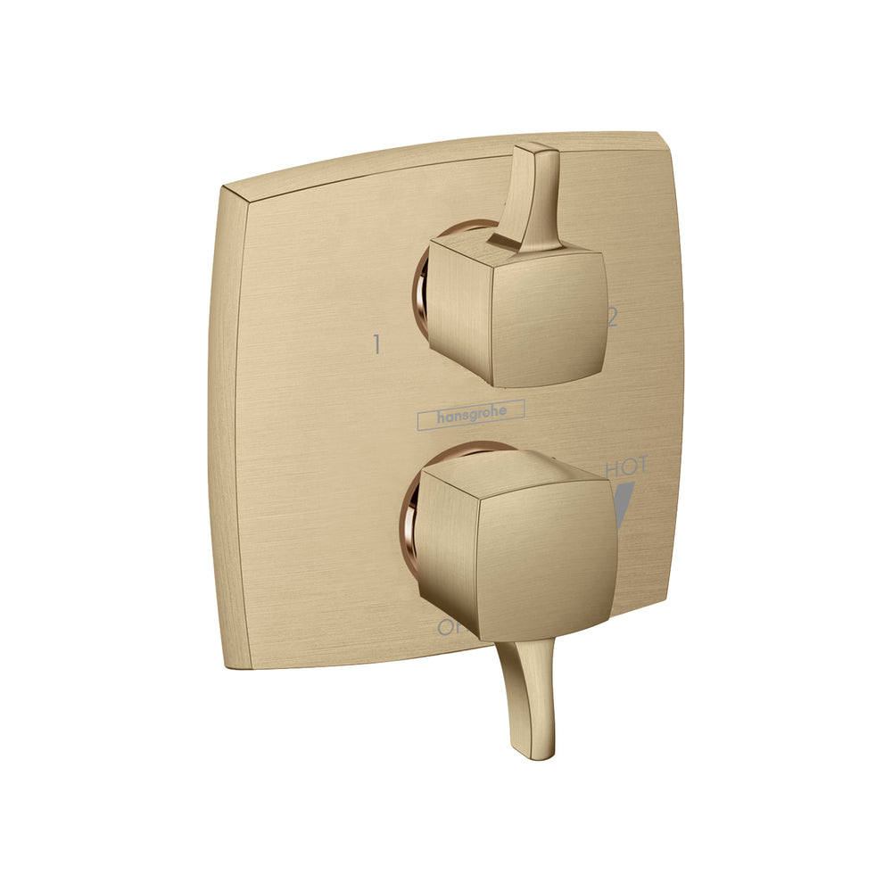 Pressure Balance Trim Classic Square with Diverter in Multiple Finishes