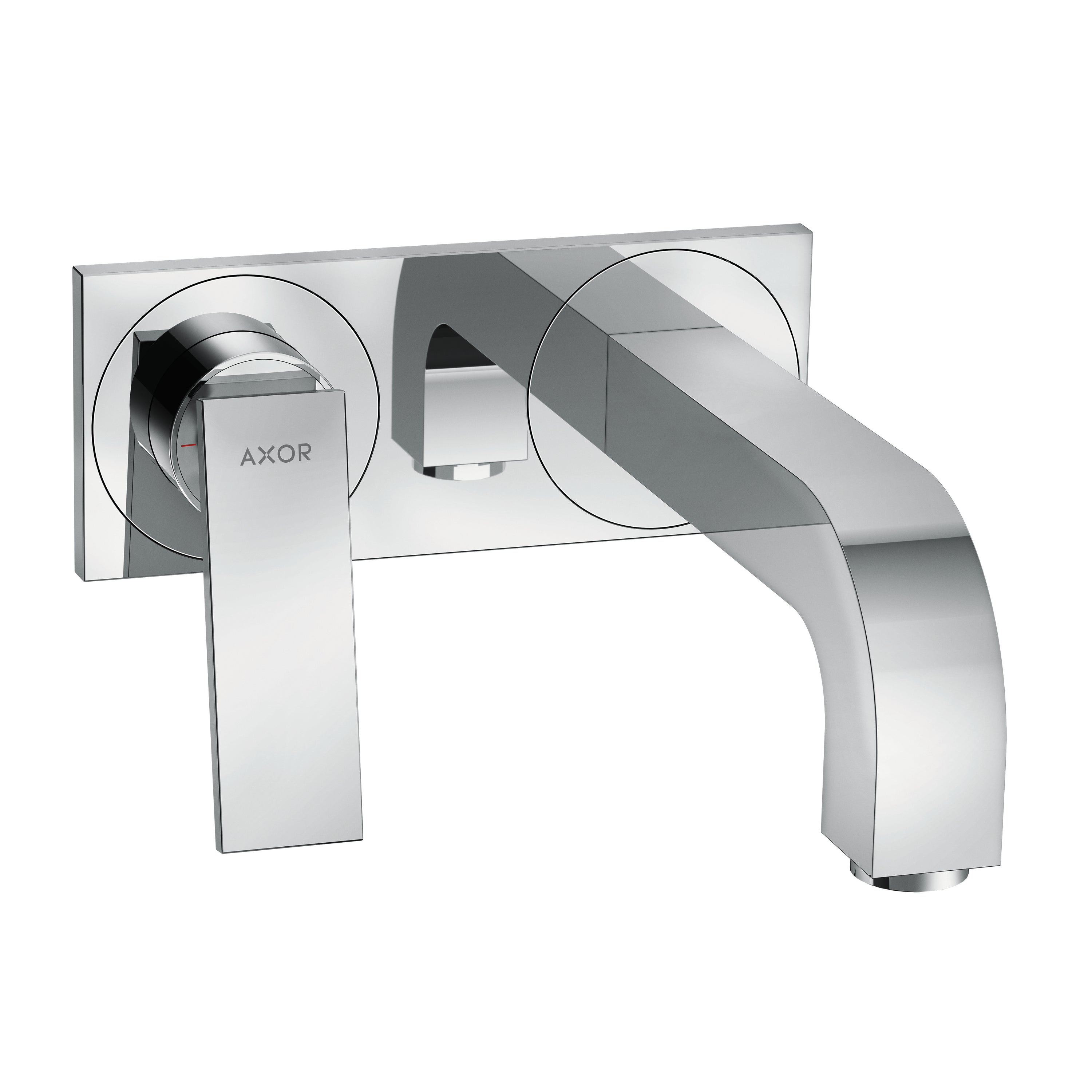 Wall-Mounted Single-Handle Faucet Trim with Base Plate, 1.2 GPM in Multiple Finishes