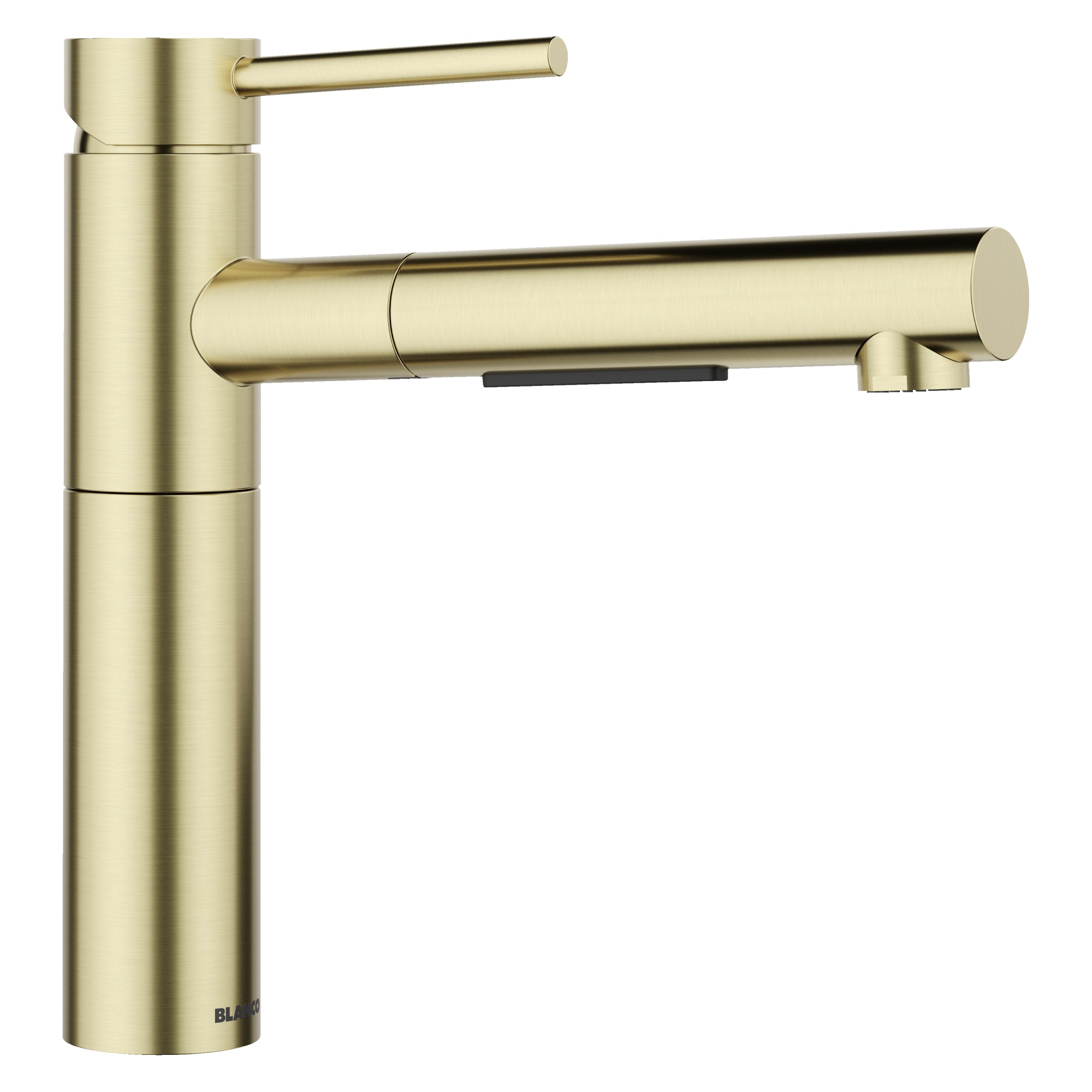 Blanco - 527561 - Alta II Low Arc Pull-Out Dual-Spray Kitchen Faucet - Satin Gold