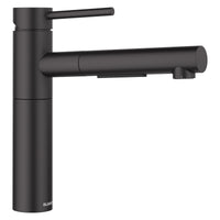 Blanco - 527560 - Alta II Low Arc Pull-Out Dual-Spray Kitchen Faucet - Matte Black