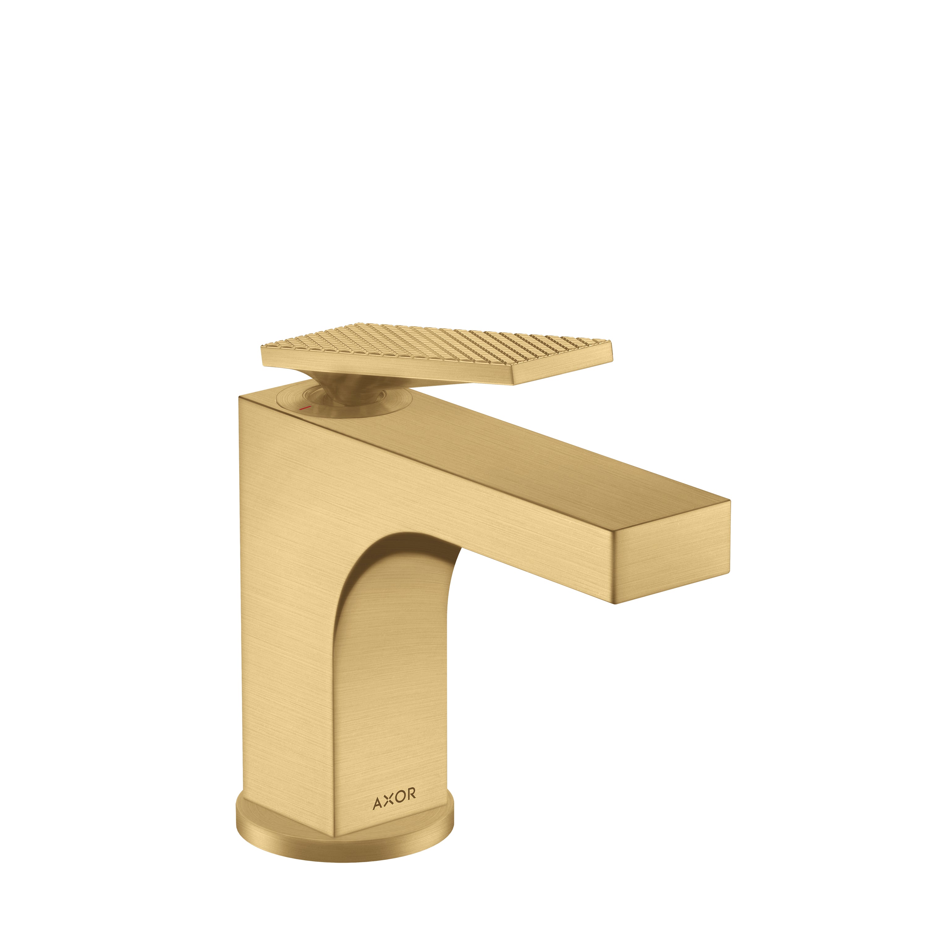 Single-Hole Faucet 90 with Pop-Up Drain- Rhombic Cut, 1.2 GPM in Multiple Finishes