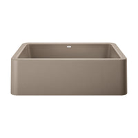 Blanco - 401988 - Ikon SILGRANIT 33" Single Bowl Apron-Front Farmhouse Sink - Truffle