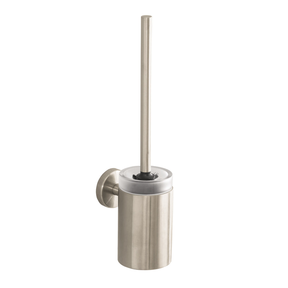 Toilet Brush with Holder in Multiple Finishes