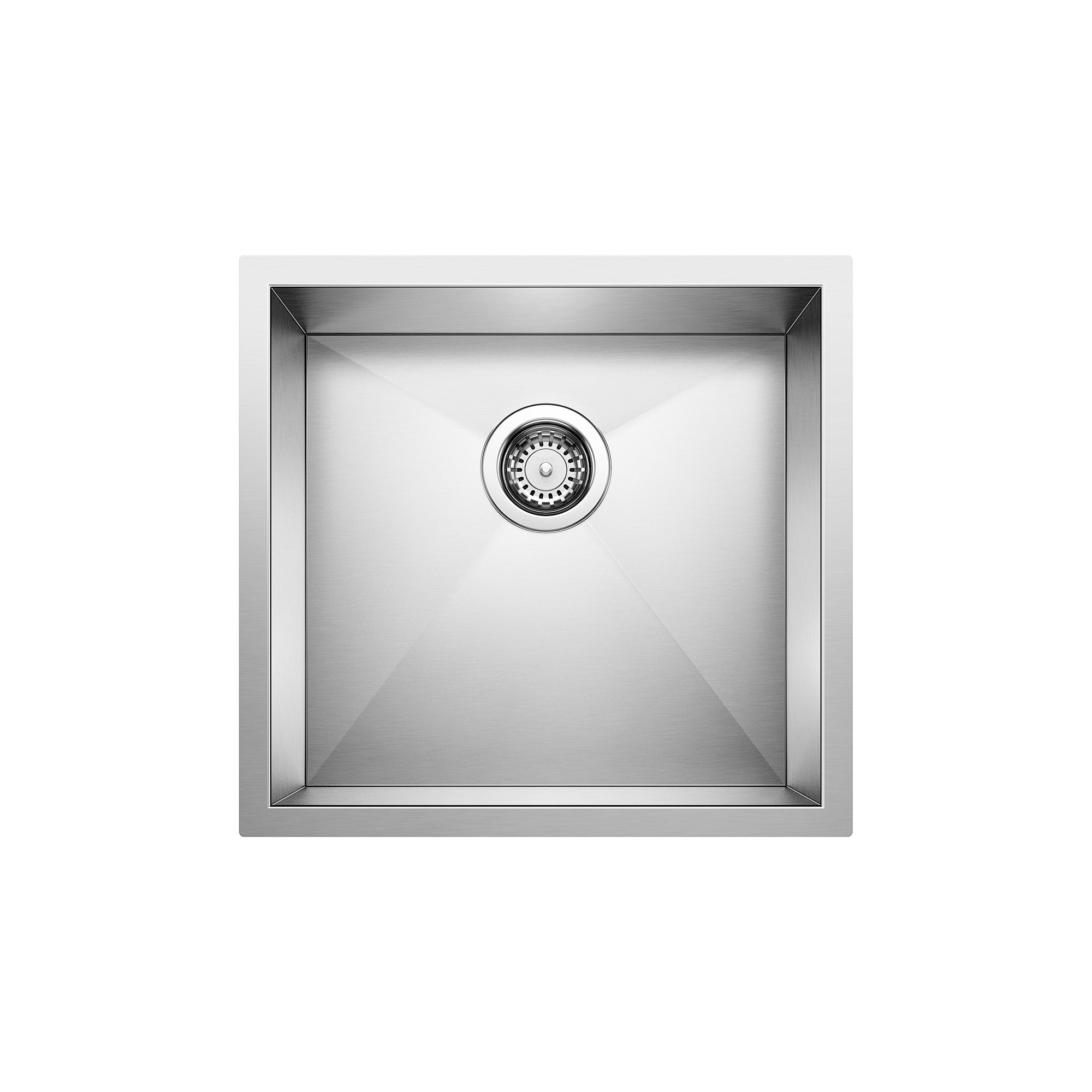 Blanco - 516209 - Precision R0 19" Single Bowl Undermount Stainless Steel Kitchen Sink