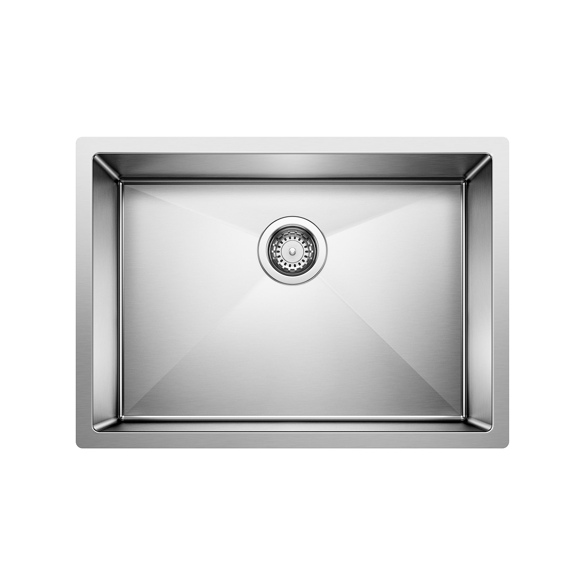 Blanco - 515822 - Precision R10 25" Single Bowl Undermount Stainless Steel Kitchen Sink