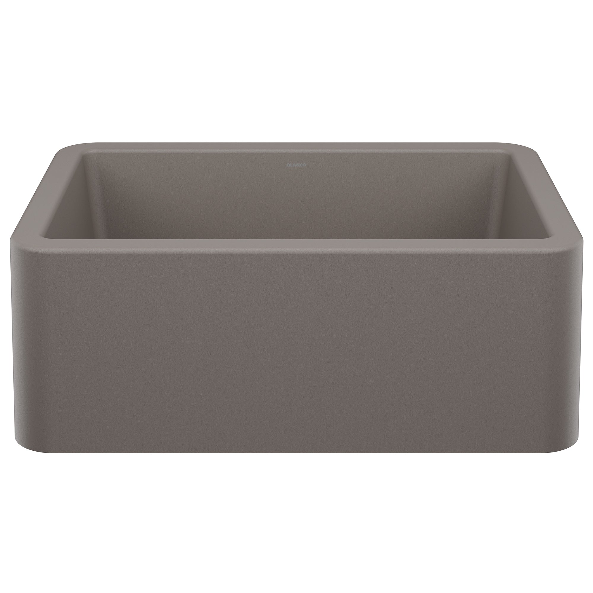 Blanco - 443112 - Ikon SILGRANIT 27" Single Bowl Apron-Front Farmhouse Sink - Volcano Gray