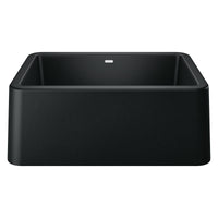 Blanco - 402531 - Ikon SILGRANIT 27" Single Bowl Apron-Front Farmhouse Sink - Coal Black