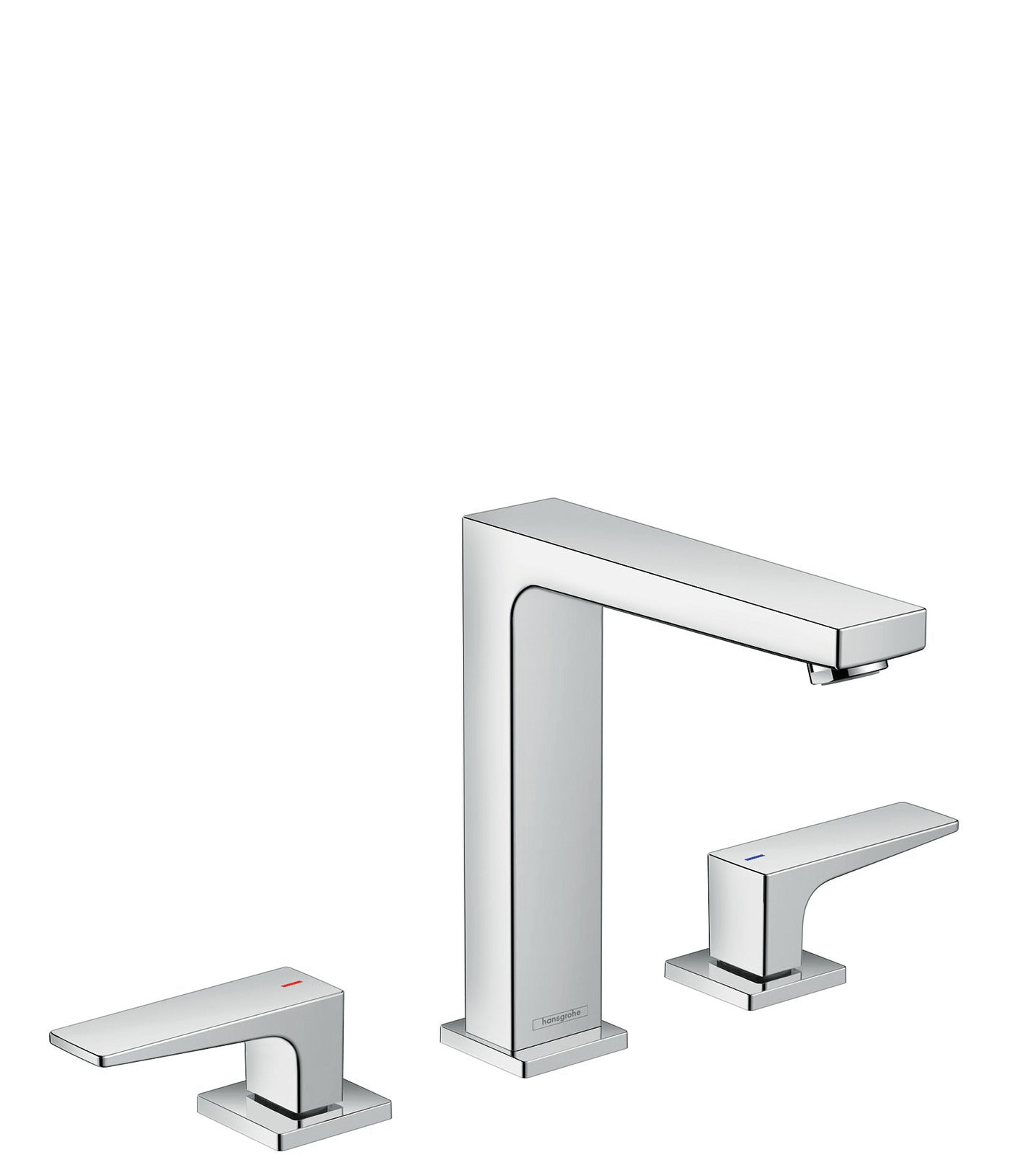 Widespread Faucet 160 with Lever Handles and Pop-Up Drain, 1.2 GPM in Multiple Finishes