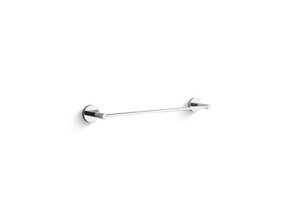 One™ 18" Towel Bar in Multiple Finishes Length:20.866" Width:3.74" Height:2.559"