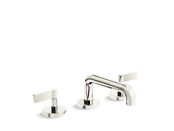 One™ Basin Set, Low Spout, Lever Handle in Multiple Finishes Length:18.063" Width:12.625" Height:3.5"