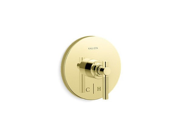 Central Park West™ Thermostatic Trim, Lv in Multiple Finishes Length:12.6" Width:8" Height:3.15"