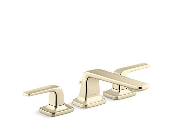 Per Se® Deck-Mount Bath Set W/Diverter in Multiple Finishes Length:14.87" Width:9.12" Height:5.43"