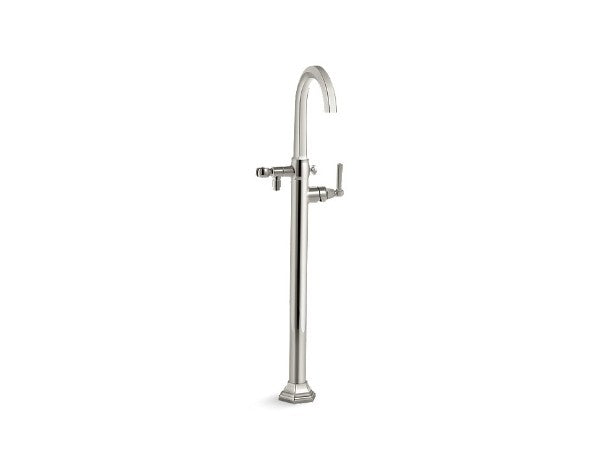 For Town Freestanding Bath Faucet in Multiple Finishes Length:42.5" Width:18.25" Height:13"