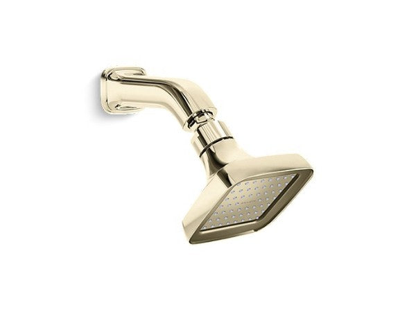 Per Se® Showerhead With Arm in Multiple Finishes Length:9.252" Width:7.087" Height:5.315"