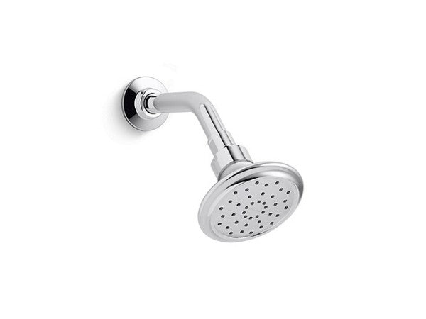 Script® Single Function Showerhead in Multiple Finishes Length:11.26" Width:5.827" Height:5.433"