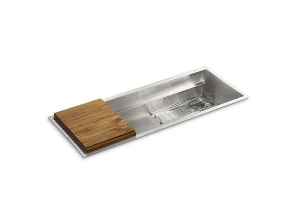 Multiere® 45" Kitchen Sink W/Accessories Length:51.75" Width:24" Height:17"