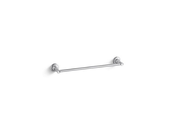 Bellis® Towel Bar, 18" in Multiple Finishes Length:28.75" Width:4.125" Height:2.625"