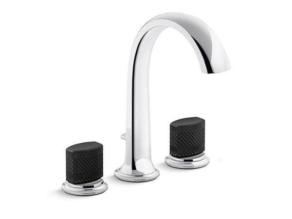 Script™ Dckmnt Bth St Arc Div Porc, Blk in Multiple Finishes Length:15.375" Width:9.125" Height:5.625" - Maison&Co.