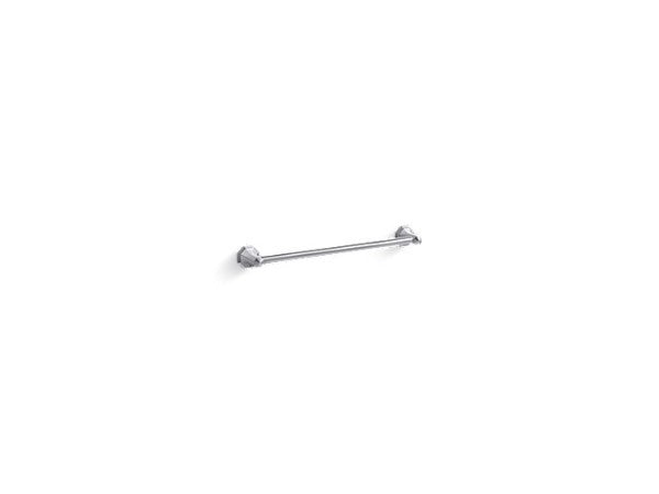 For Town Shower Dr Hdl Towel Bar 18" in Multiple Finishes Length:29.9" Width:5.5" Height:3.5"