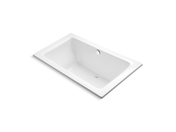 Perfect Large Rectangular Drop-In Bath in White Finish Length:73.25" Width:44.25" Height:30.25"
