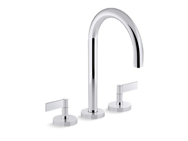 One™ Gooseneck, D/M Bath Set, Cross in Multiple Finishes Length:16.125" Width:12.5" Height:4.063"