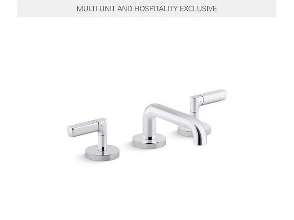 One Nazaré™ Sink Faucet, Low Spout in Multiple Finishes Length:18.063" Width:12.625" Height:3.5"