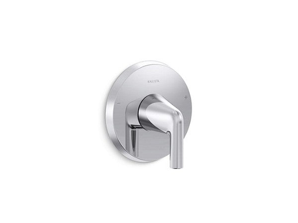 Taper™ Thermostatic Valve Trim, Lever in Multiple Finishes Length:7" Width:6.688" Height:7"