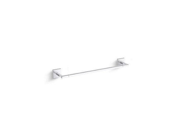 Grid™ Towel Bar, 18" in Multiple Finishes Length:21.5" Width:4" Height:3"