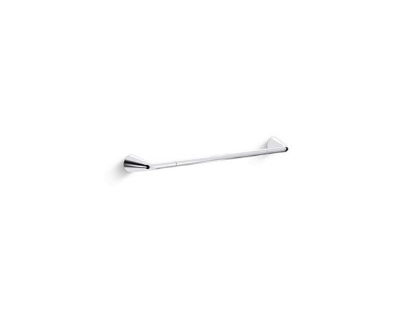 Taper™ 18" Towel Bar in Multiple Finishes Length:21.85" Width:3.937" Height:3.346"