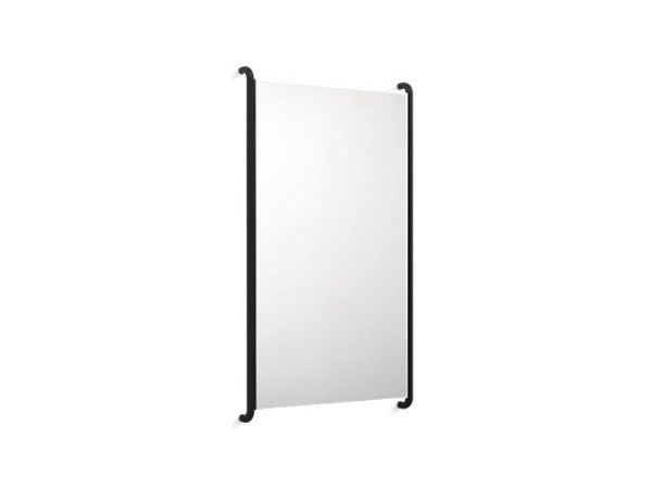 One™ Mirror in Matte Black Finish Length:36" Width:22.25" Height:4.38"