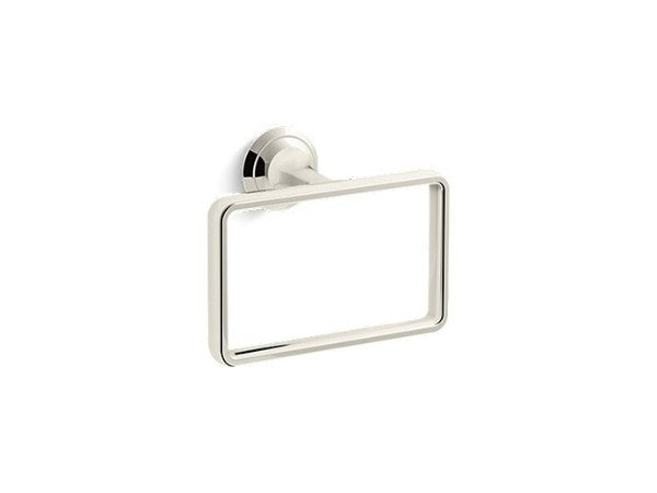 Script® Towel Ring in Multiple Finishes Length:8.25" Width:5" Height:4"