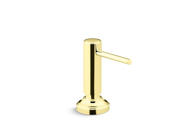 Quincy™ Soap Dispenser in Multiple Finishes Length:9.449" Width:6.102" Height:3.346"